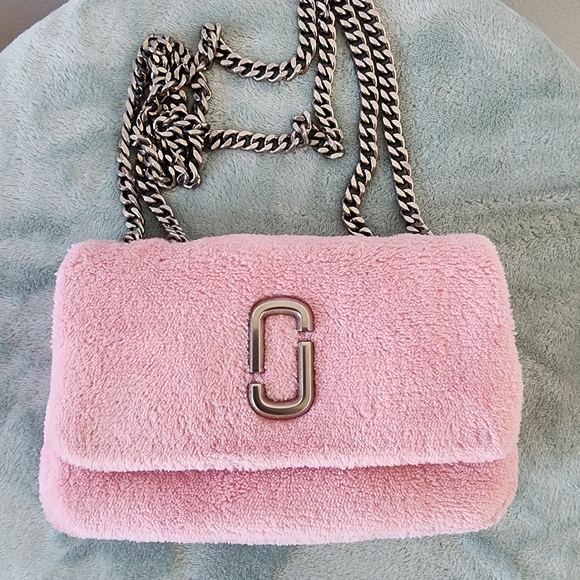 Marc Jacobs Pink Crossbody Bag with Chain Strap - Picture 8 of 13